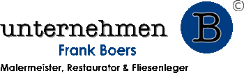 Unternehmen B - Frank Boers - Malermeister, Restaurator & Fliesenleger